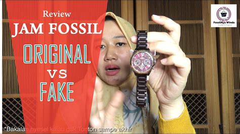 jam fossil original vs fake